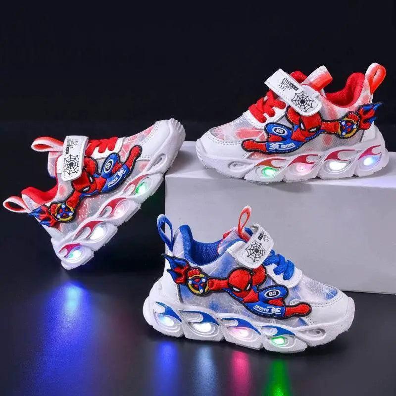  Trendy Lighted Leather Sneakers for Active Boys Toyland EU -  ToylandEU™