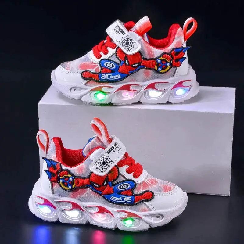  Trendy Lighted Leather Sneakers for Active Boys Toyland EU -  ToylandEU™
