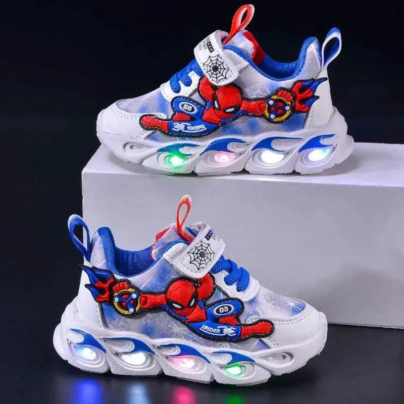  Trendy Lighted Leather Sneakers for Active Boys Toyland EU -  ToylandEU™