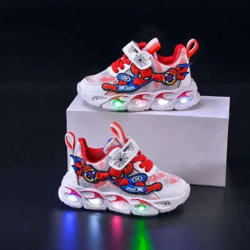  Trendy Lighted Leather Sneakers for Active Boys Toyland EU -  ToylandEU™