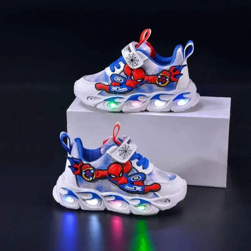  Trendy Lighted Leather Sneakers for Active Boys Toyland EU -  ToylandEU™