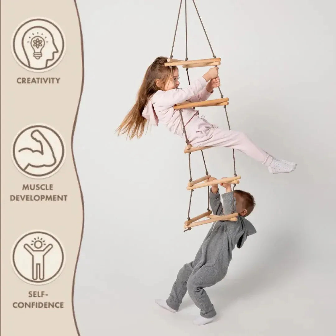 Triangle rope ladder for kids - ToylandEU
