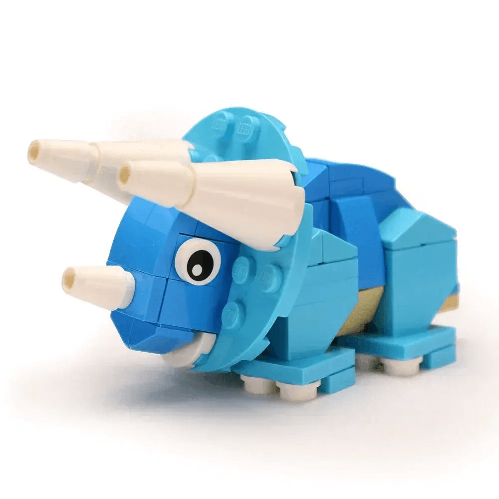 LEGO Triceratops Custom Dinosaur Set With 82 Bricks - ToylandEU