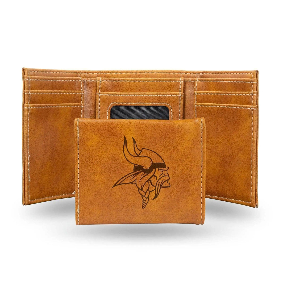  Minnesota Vikings Trifold Leather Wallet Engraved Gift -  ToylandEU™