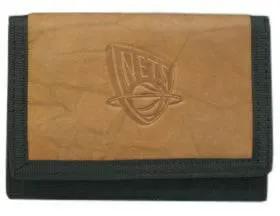  New Jersey Nets Leather And Nylon Embossed Tri Fold Wallet -  ToylandEU™