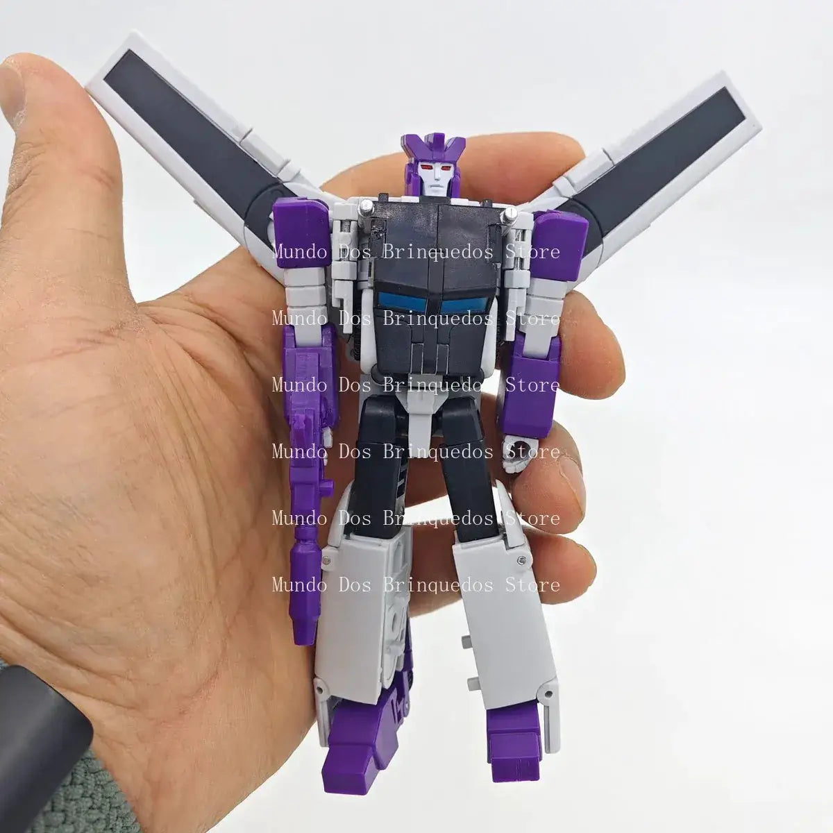 Triple Changer Transformer Action Figure Steel Mini Warrior - ToylandEU