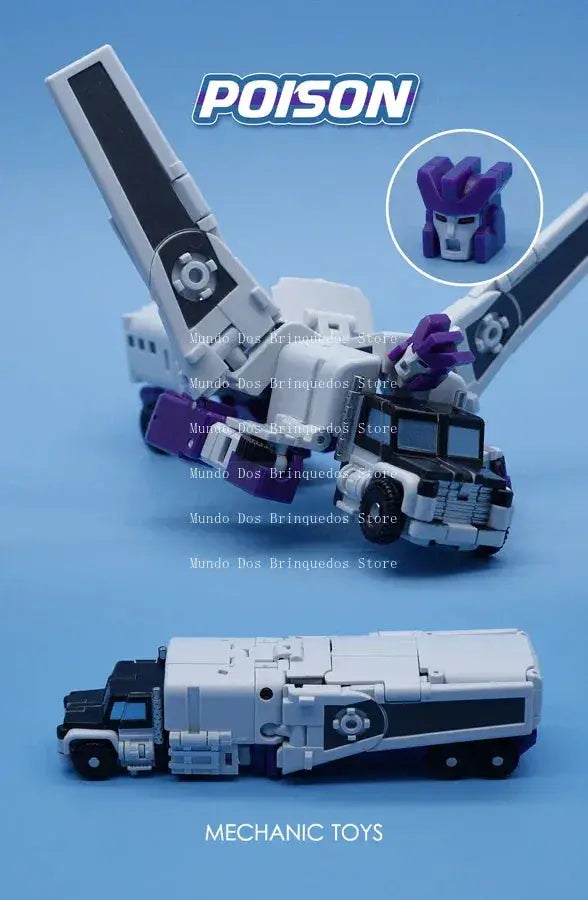 Triple Changer Transformer Action Figure Steel Mini Warrior - ToylandEU