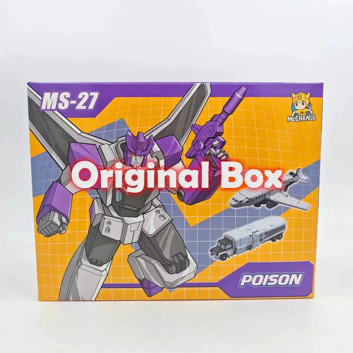 Triple Changer Transformer Action Figure Steel Mini Warrior - ToylandEU
