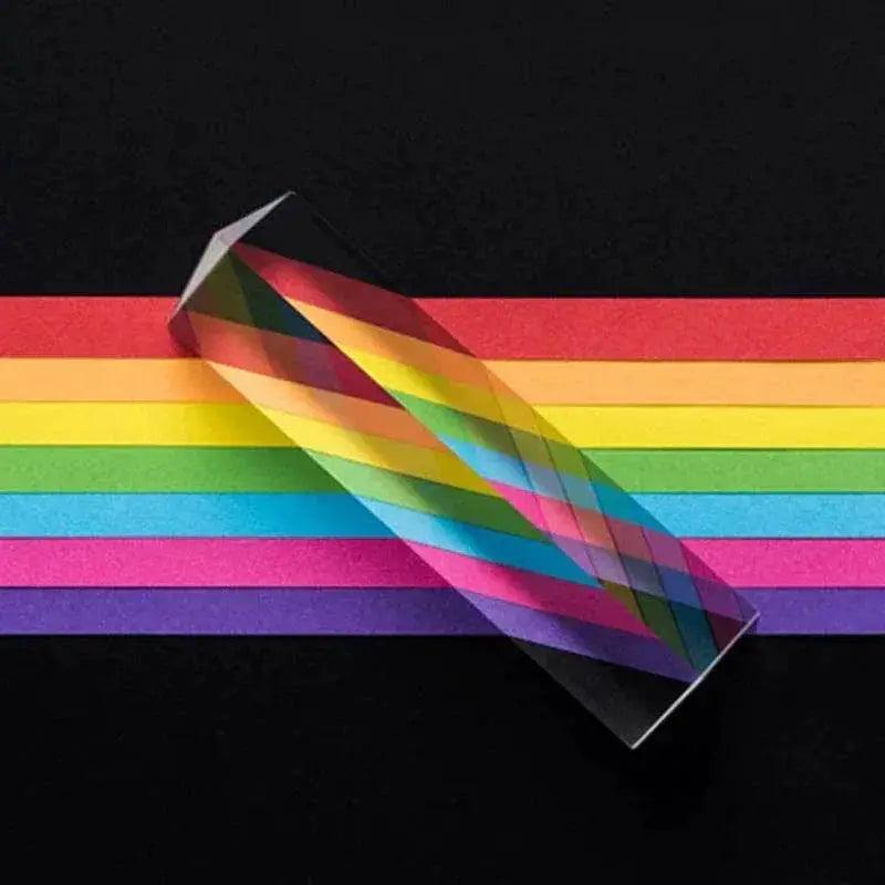  Physics Science Toys Triple Prism Glass Reflecting Color Light Spectrum Learning Educational Toys For Children School Teaching -  ToylandEU™