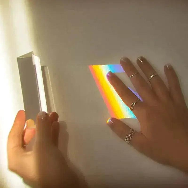  Physics Science Toys Triple Prism Glass Reflecting Color Light Spectrum Learning Educational Toys For Children School Teaching -  ToylandEU™