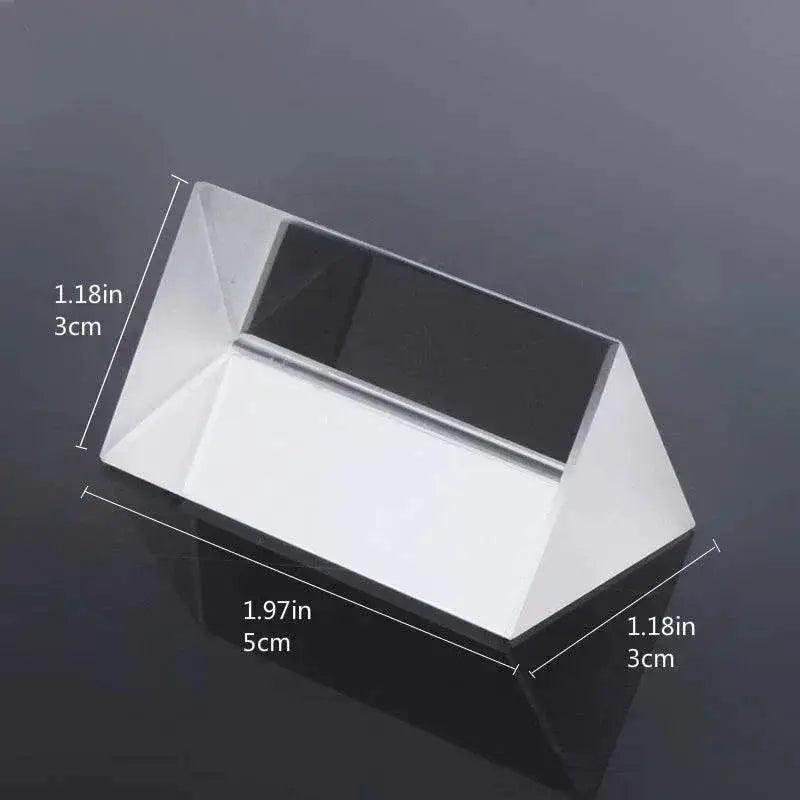  Physics Science Toys Triple Prism Glass Reflecting Color Light Spectrum Learning Educational Toys For Children School Teaching -  ToylandEU™