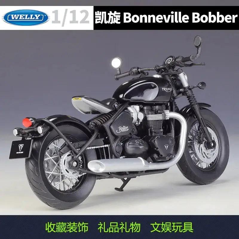  Triumph Bonneville Bobber Diecast Gift Set Motorcycle -  ToylandEU™