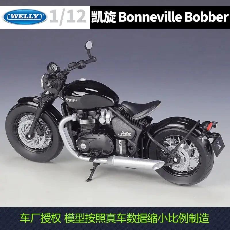  Triumph Bonneville Bobber Diecast Gift Set Motorcycle -  ToylandEU™