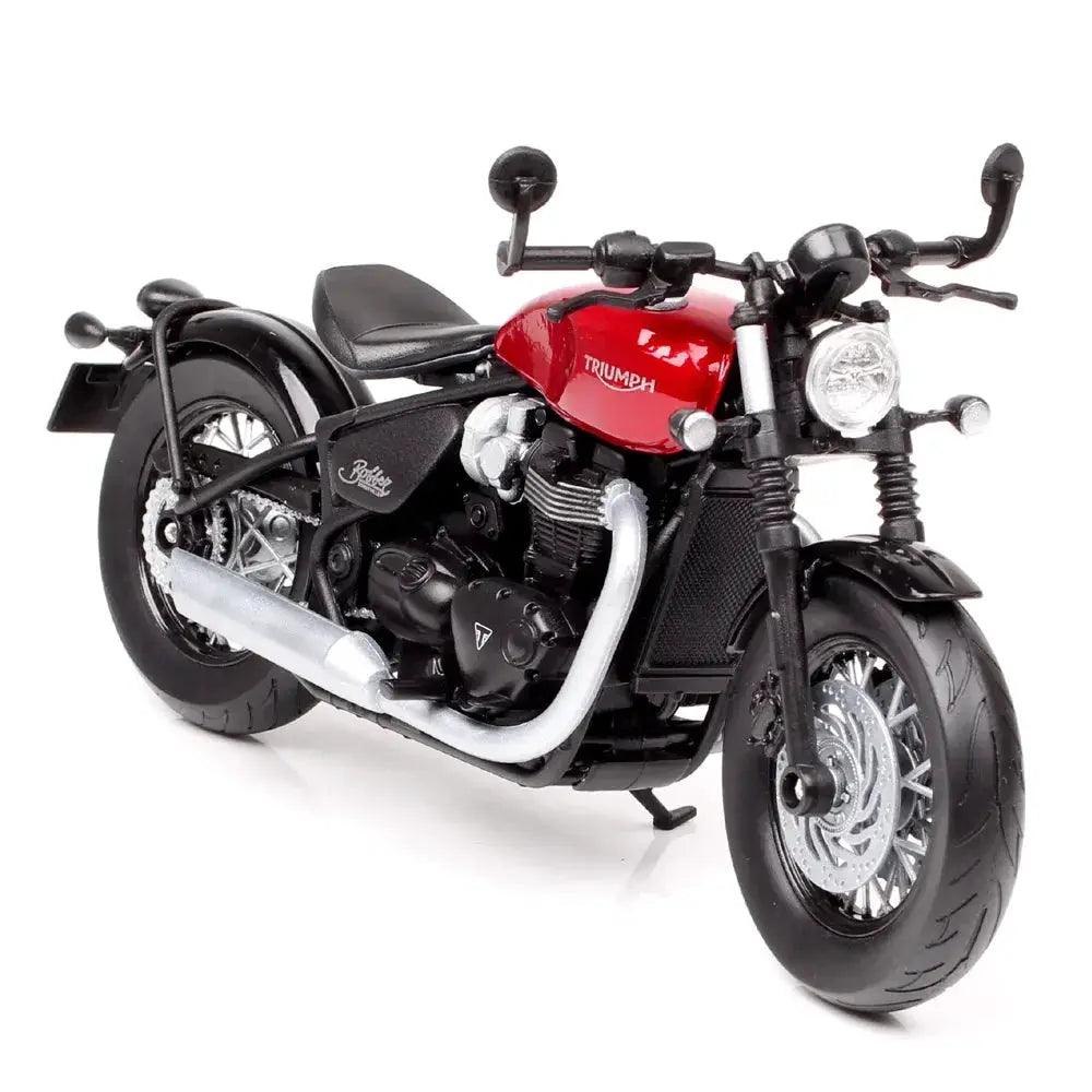  Triumph Bonneville Bobber Diecast Motorcycle Deluxe -  ToylandEU™