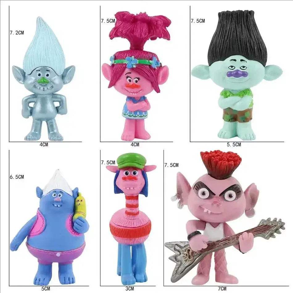 Trolls Branch Critter Skitter Figure Set Cute Kawaii Toys - ToylandEU