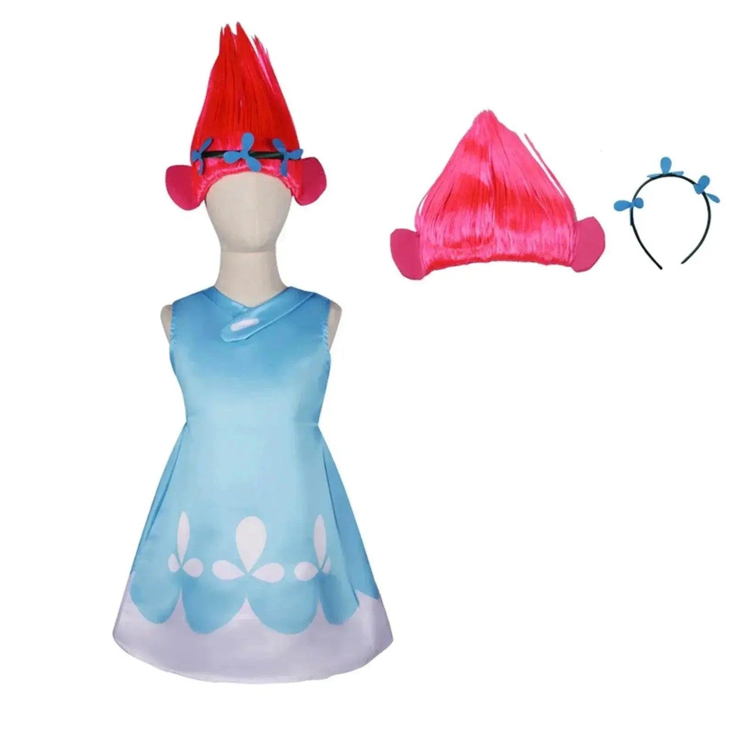  Trolls Poppy & Branch Kids Costume for Halloween & Purim Celebrations -  ToylandEU™