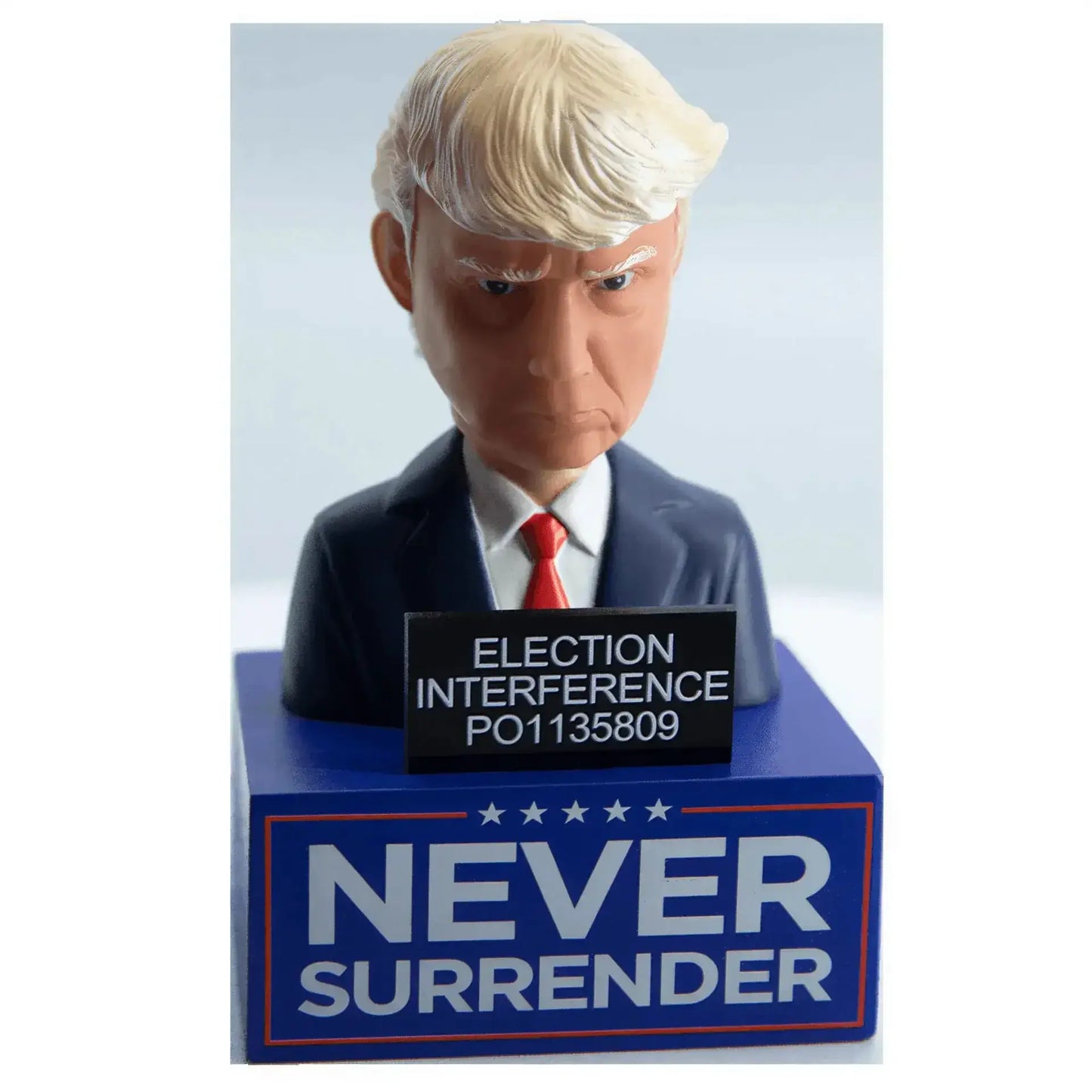Trump Mugshot Bobblehead Collector Edition With Box - Proud Patriots