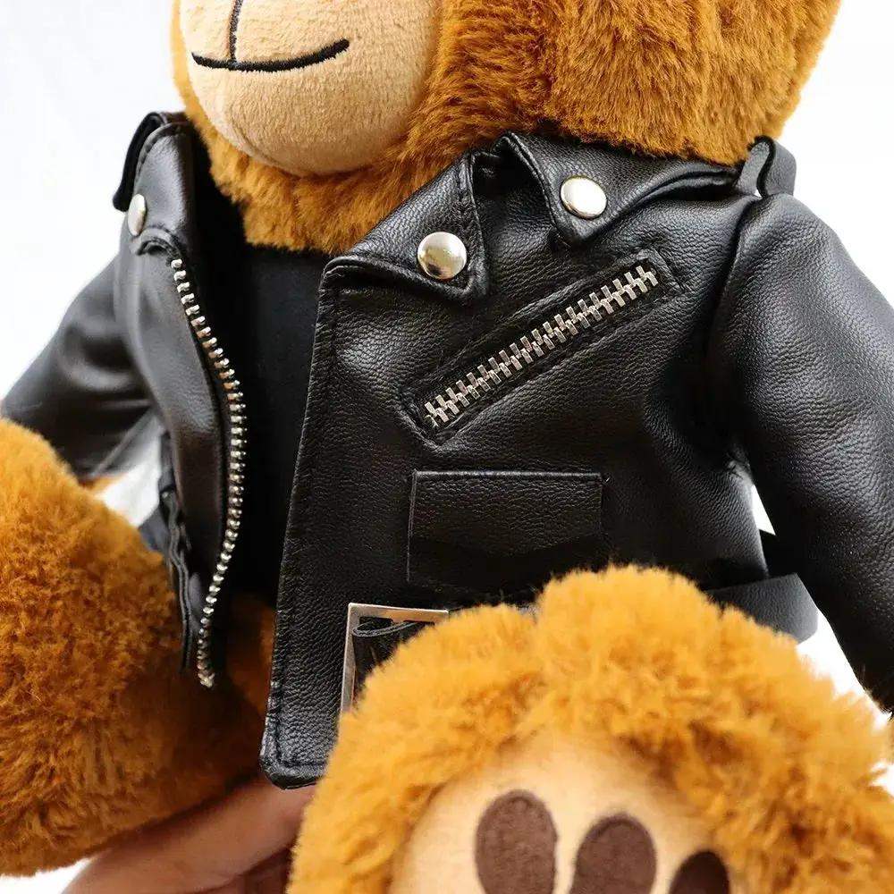 Trumpinator Teddy Bear With Signature Look And Vinyl Jacket - Proud Patriots