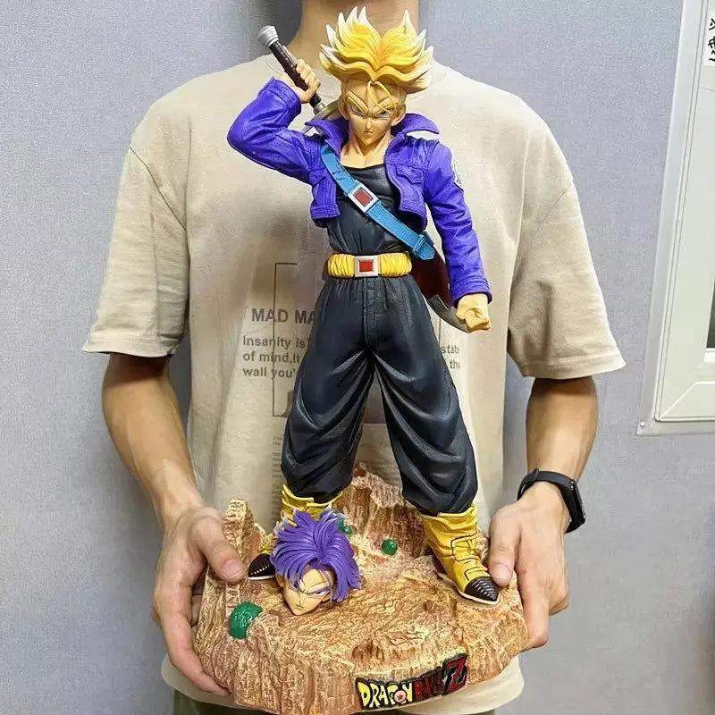 Dragon Ball Z Trunks Interchangeable Super Saiyan Head Figure - ToylandEU