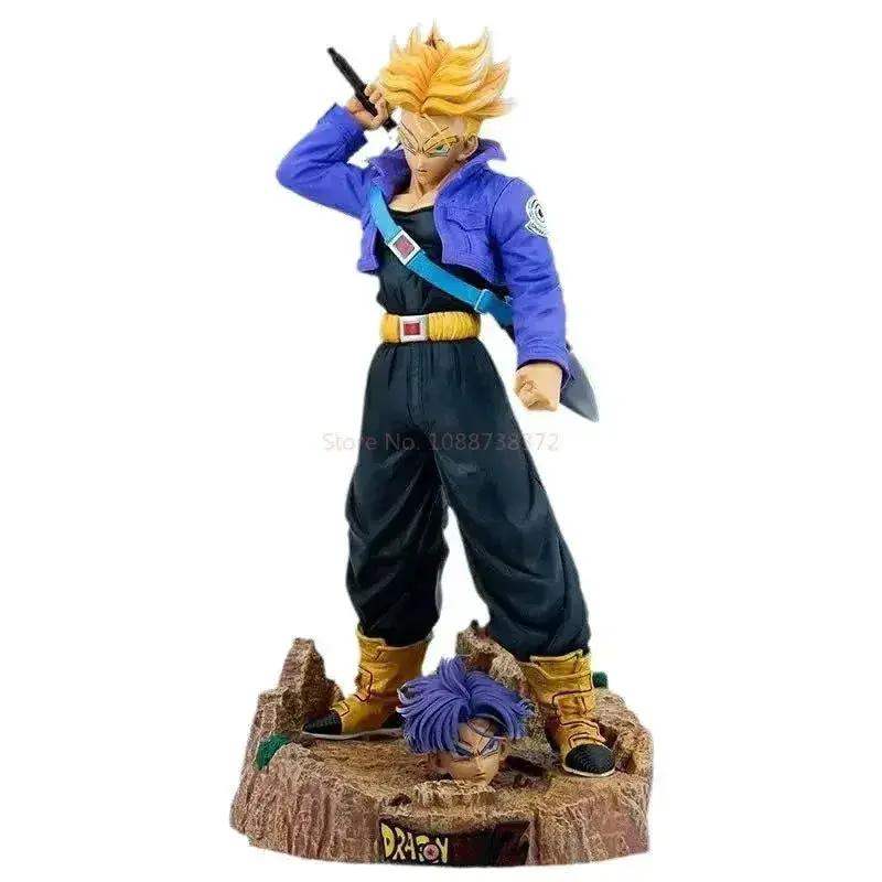 Dragon Ball Z Trunks Interchangeable Super Saiyan Head Figure - ToylandEU