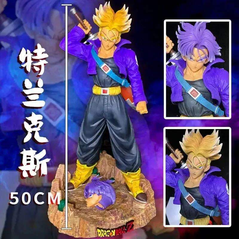Dragon Ball Z Trunks Interchangeable Super Saiyan Head Figure - ToylandEU