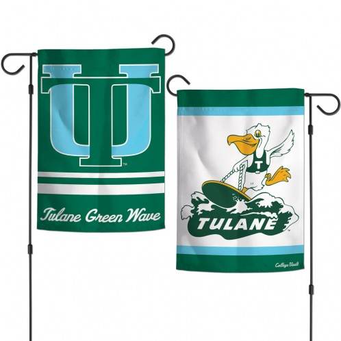 Tulane Green Wave Garden Flag 12x18 Two Sided Special Order - ToylandEU