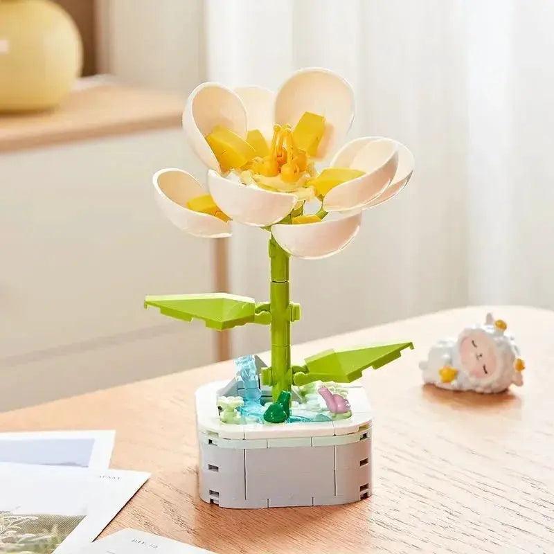  Tulip Bouquet Building Block 3D Model Toy Gift CE Certified -  ToylandEU™