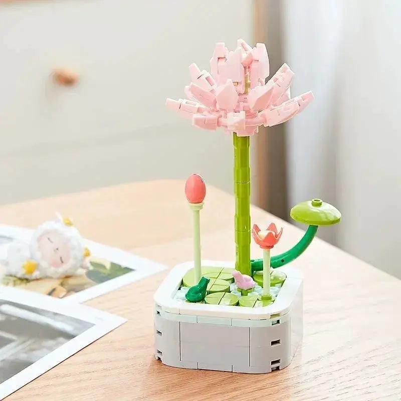  Tulip Bouquet Building Block 3D Model Toy Gift CE Certified -  ToylandEU™