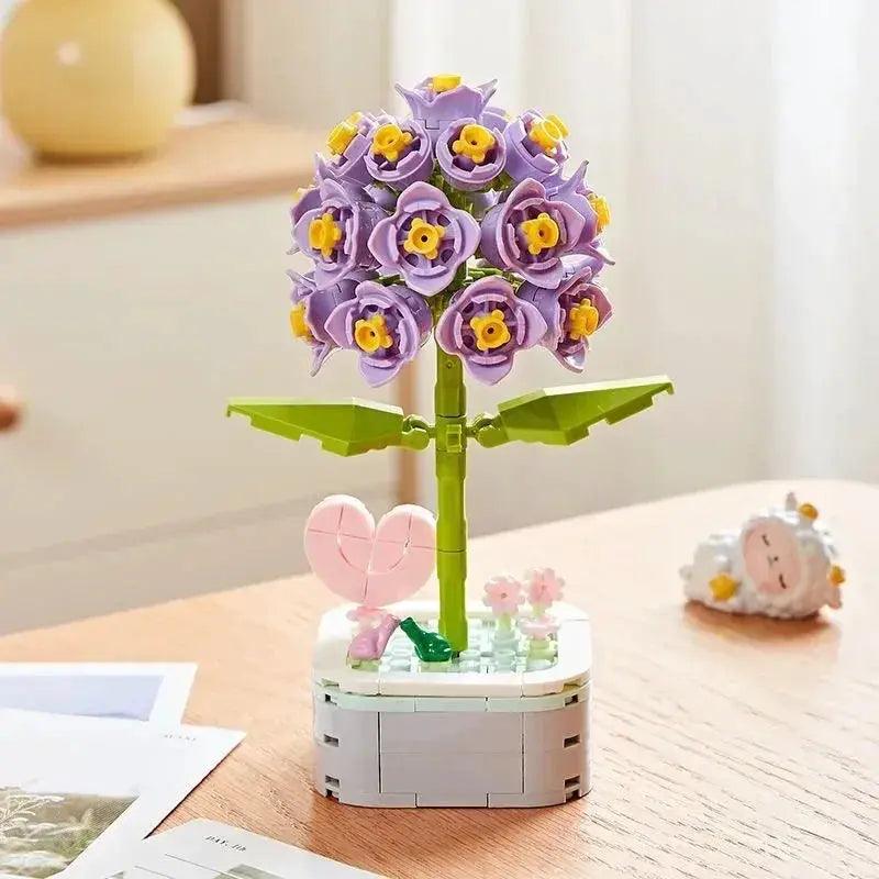  Tulip Bouquet Building Block 3D Model Toy Gift CE Certified -  ToylandEU™