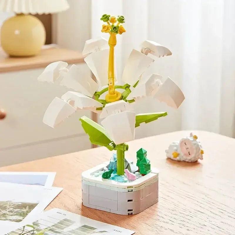  Tulip Bouquet Building Block 3D Model Toy Gift CE Certified -  ToylandEU™