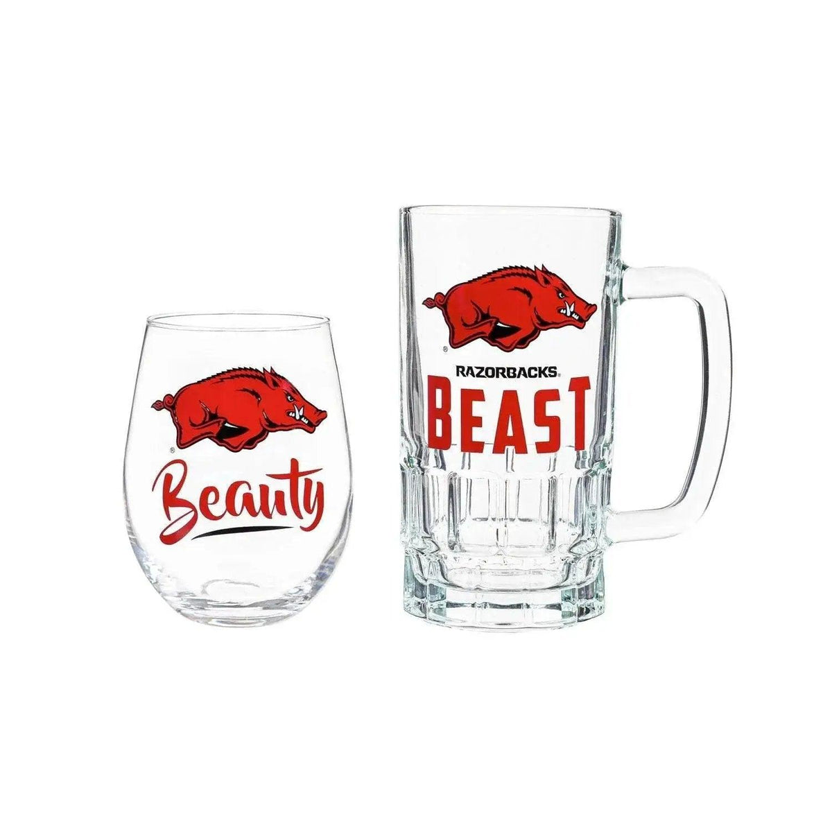  Arkansas Razorbacks Drink Set Boxed 17oz Stemless Wine Glass -  ToylandEU™