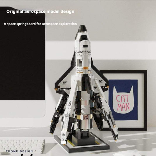 Tuomu T5005 Space Shuttle Building Blocks | Plastic | Building Toys