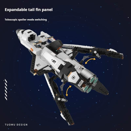 Tuomu T5005 Space Shuttle Building Blocks | Plastic | Building Toys
