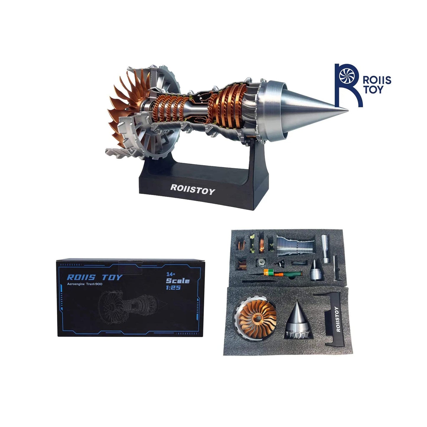  Turbofan Engine Model Kit Hands On Aircraft Kit -  ToylandEU™