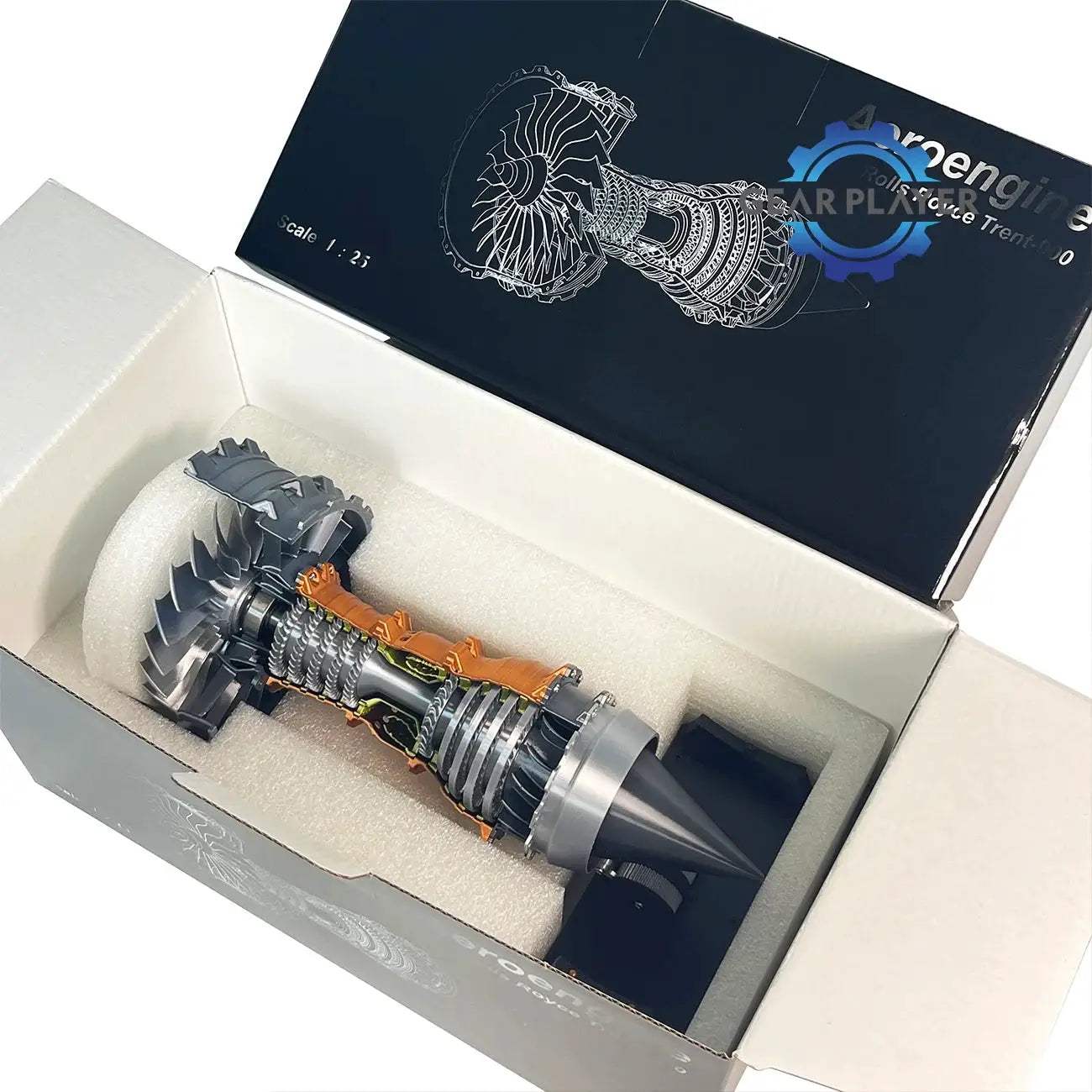  Turbojet Engine Model Kit With Tail Flame Simulation -  ToylandEU™