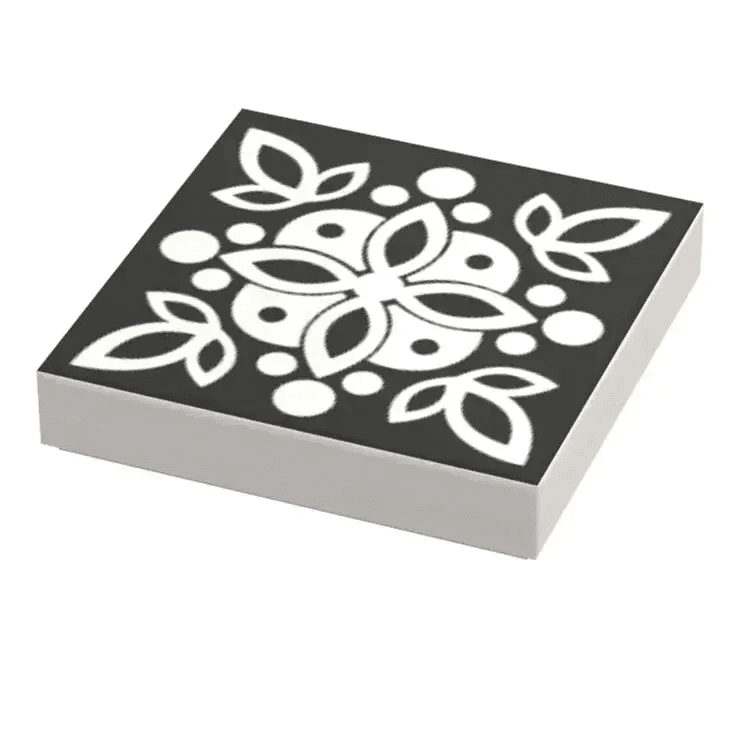 Authentic Custom LEGO Floor Tile Printed On Real 2x2 - ToylandEU