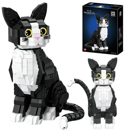  Tuxedo Cat Building Blocks Educational Toy For Kids -  ToylandEU™