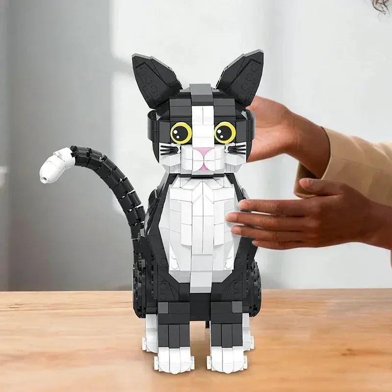  Tuxedo Cat Building Blocks Educational Toy For Kids -  ToylandEU™