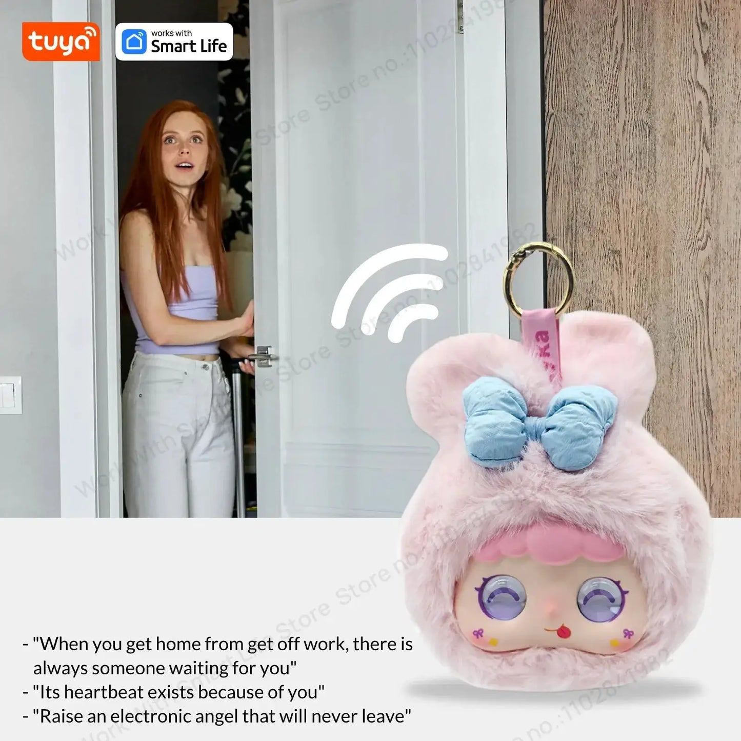 Tuya AI Plush Robot With LED Eyes And Voice Control - ToylandEU