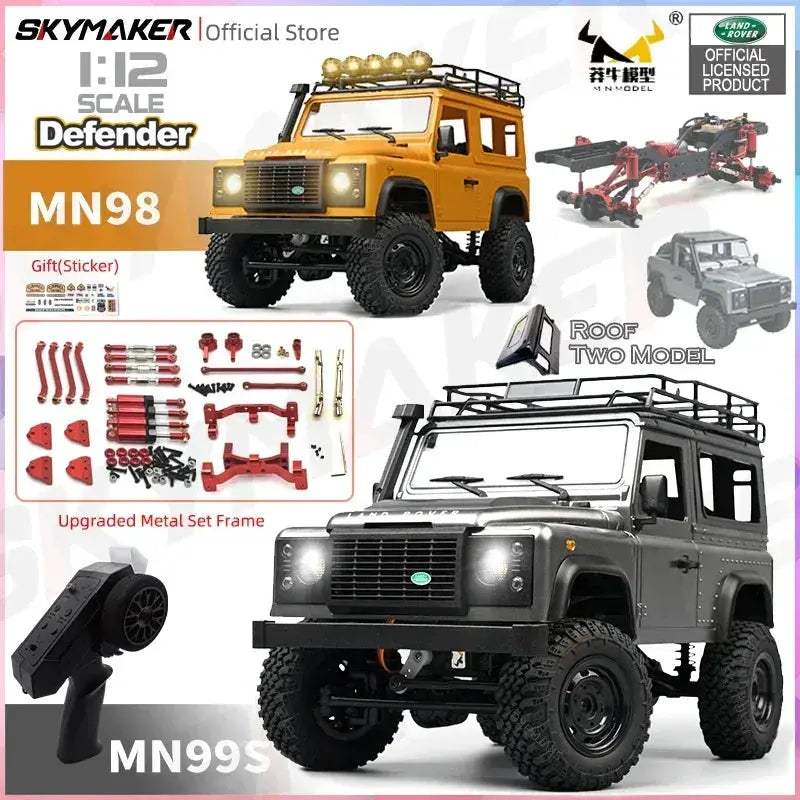 Twelfth Scale RC Car 4WD Rock Crawler RTR Premium Ready - ToylandEU