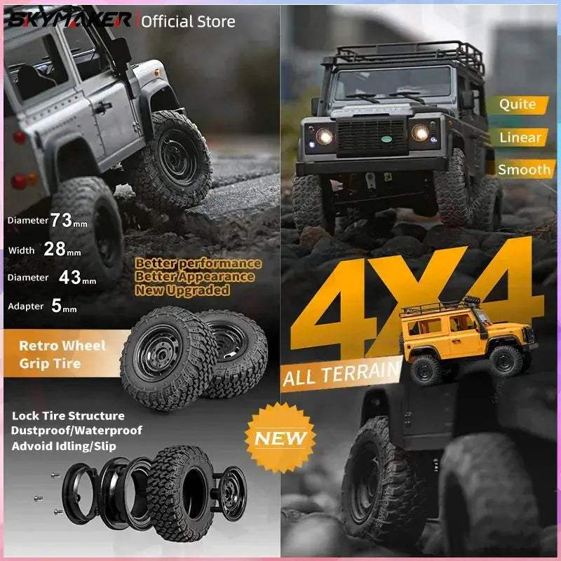 Twelfth Scale RC Car 4WD Rock Crawler RTR Premium Ready - ToylandEU