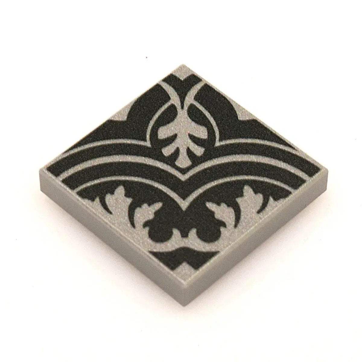 Custom LEGO 2x2 Tile Floor With Encaustic Printed Pattern - ToylandEU