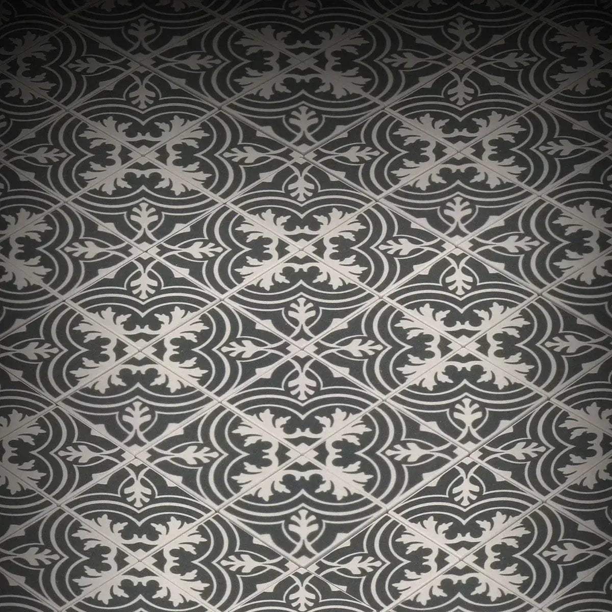 Custom LEGO 2x2 Tile Floor With Encaustic Printed Pattern - ToylandEU