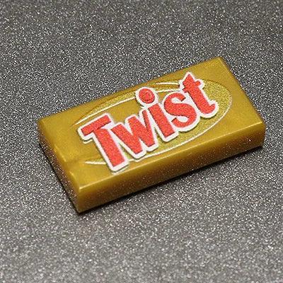 Twist - Custom Printed 1x2 Tile - ToylandEU