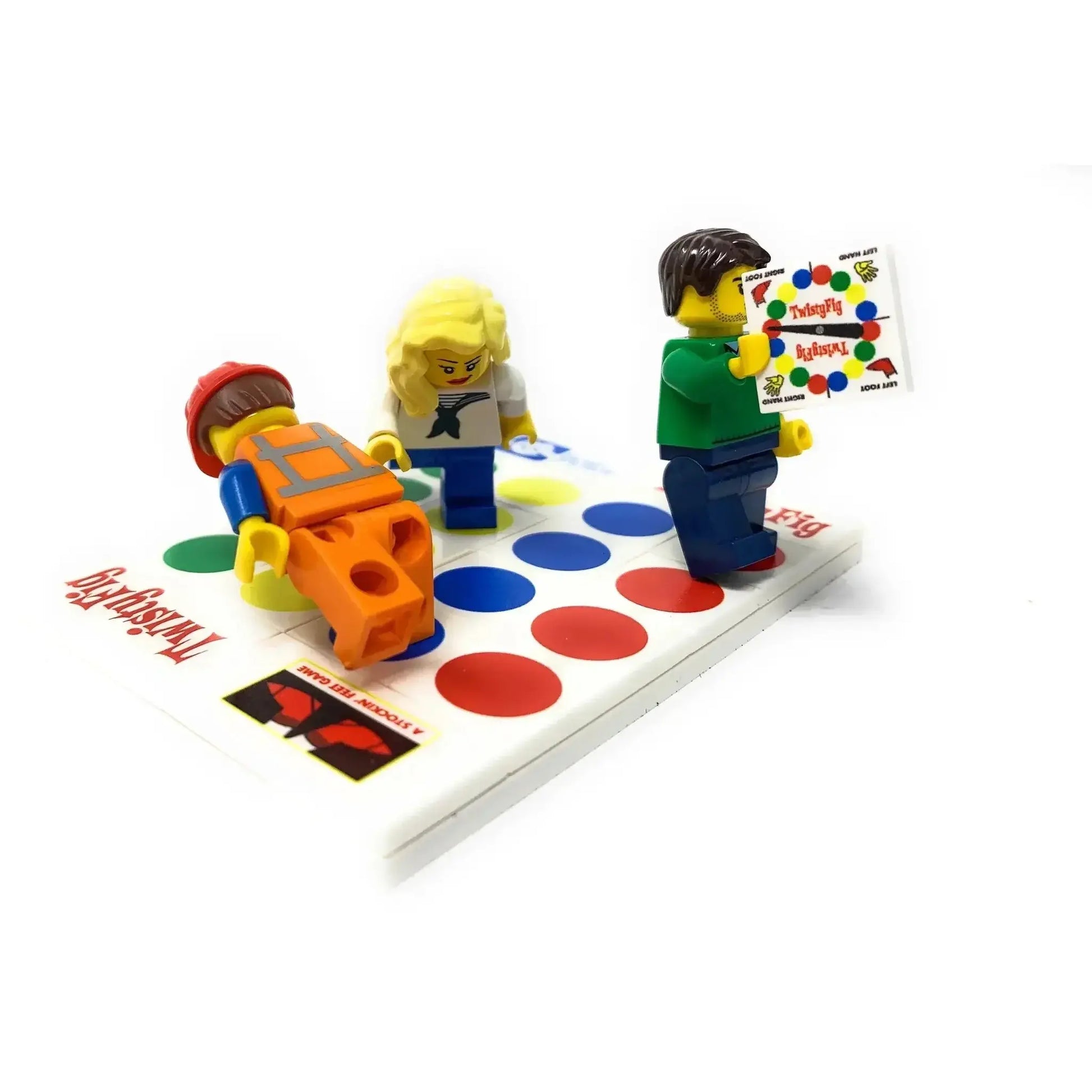 LEGO Figure Board Game Building Set With TwistyFig Figure Scale Plastic Bricks - ToylandEU
