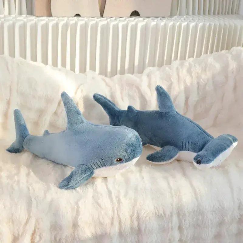  Two Headed Shark Plush Pillow For Unique Home Decor -  ToylandEU™