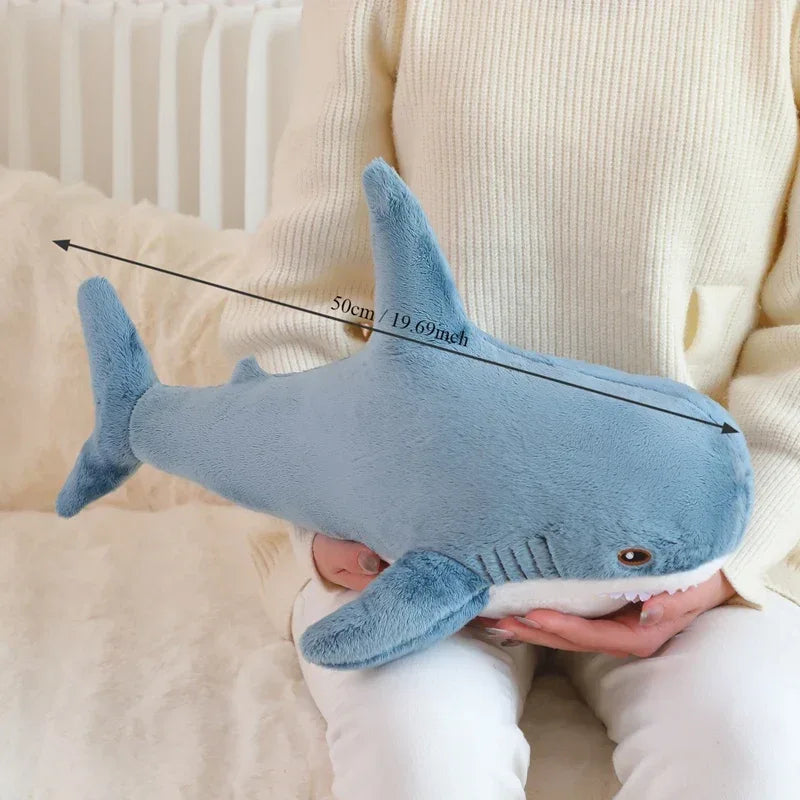 Two Headed Shark Plush Pillow For Unique Home Decor - ToylandEU