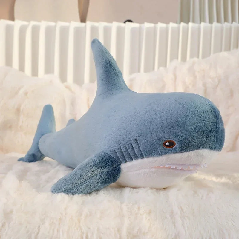 Two Headed Shark Plush Pillow For Unique Home Decor - ToylandEU