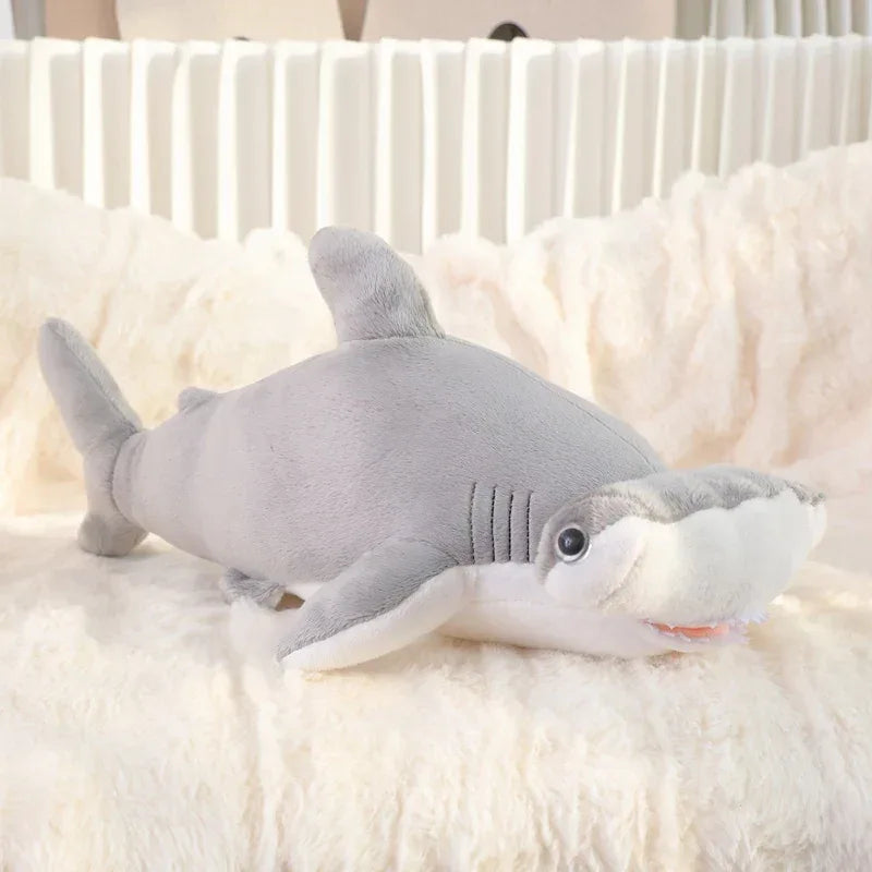 Two Headed Shark Plush Pillow For Unique Home Decor - ToylandEU