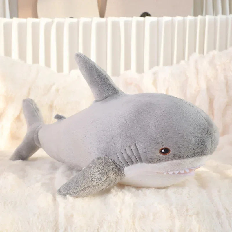 Two Headed Shark Plush Pillow For Unique Home Decor - ToylandEU